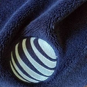 Authentic Att plush blanket